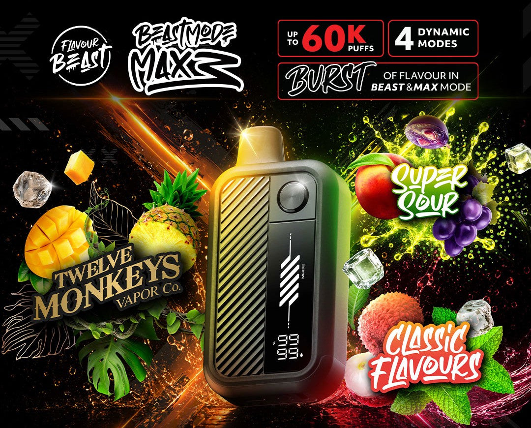 Flavour Beast x Twelve Monkeys Beast Mode Max 3: Full Guide