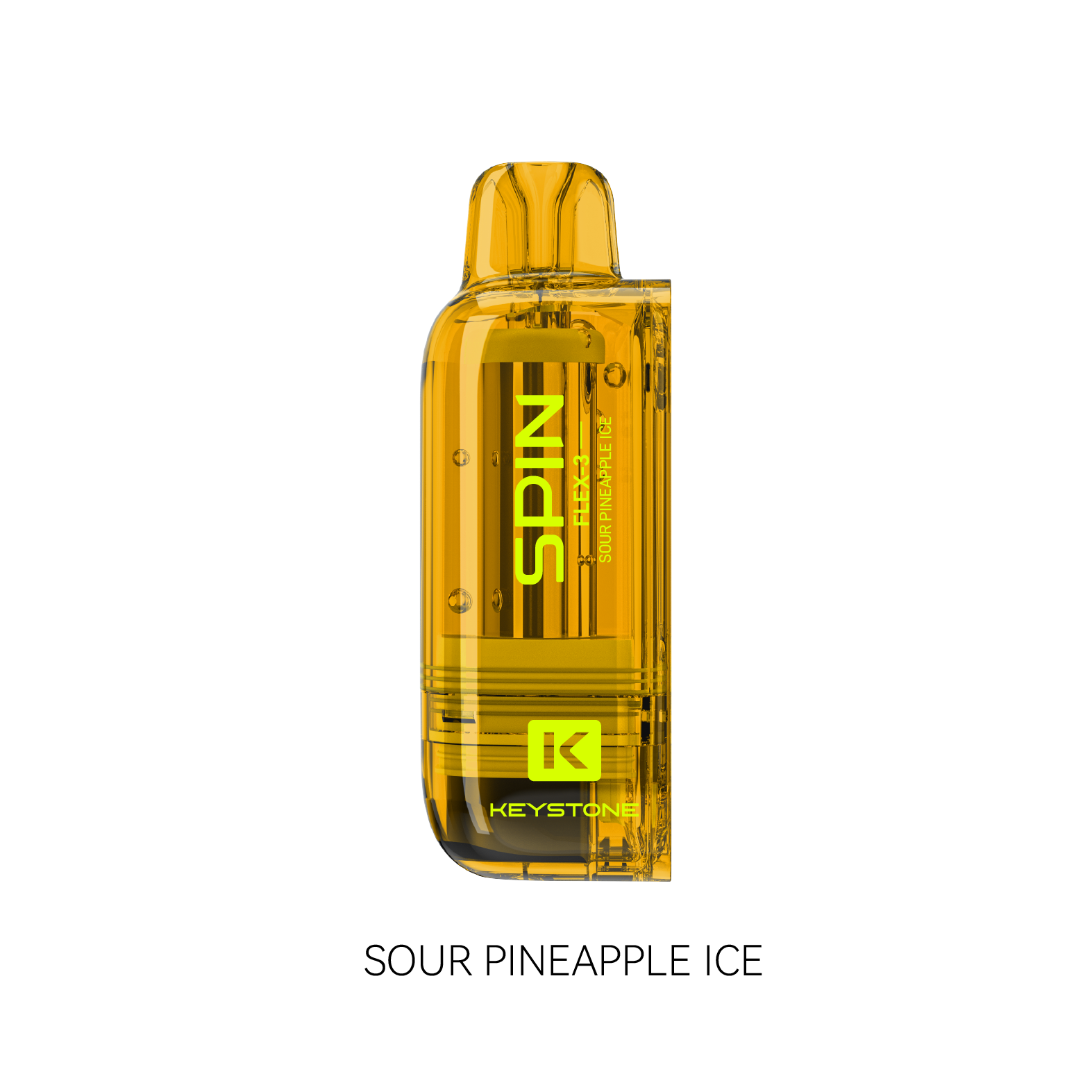 Keystone Flex-3 68K Replacement Pod Sour Pineapple Ice - Supa Vapes