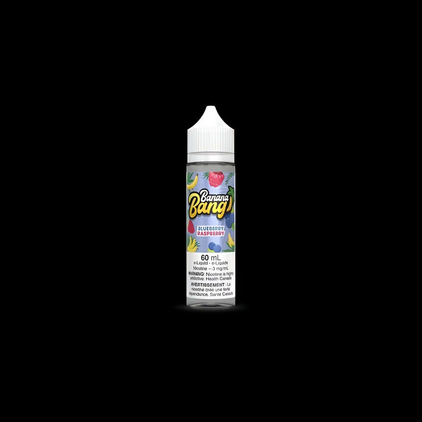 Banana Bang 60ML, Apple Grape flavour, 0mg nicotine vape juice, tropical banana and apple grape blend, clearance sale, ideal for Ontario and Quebec vapers.