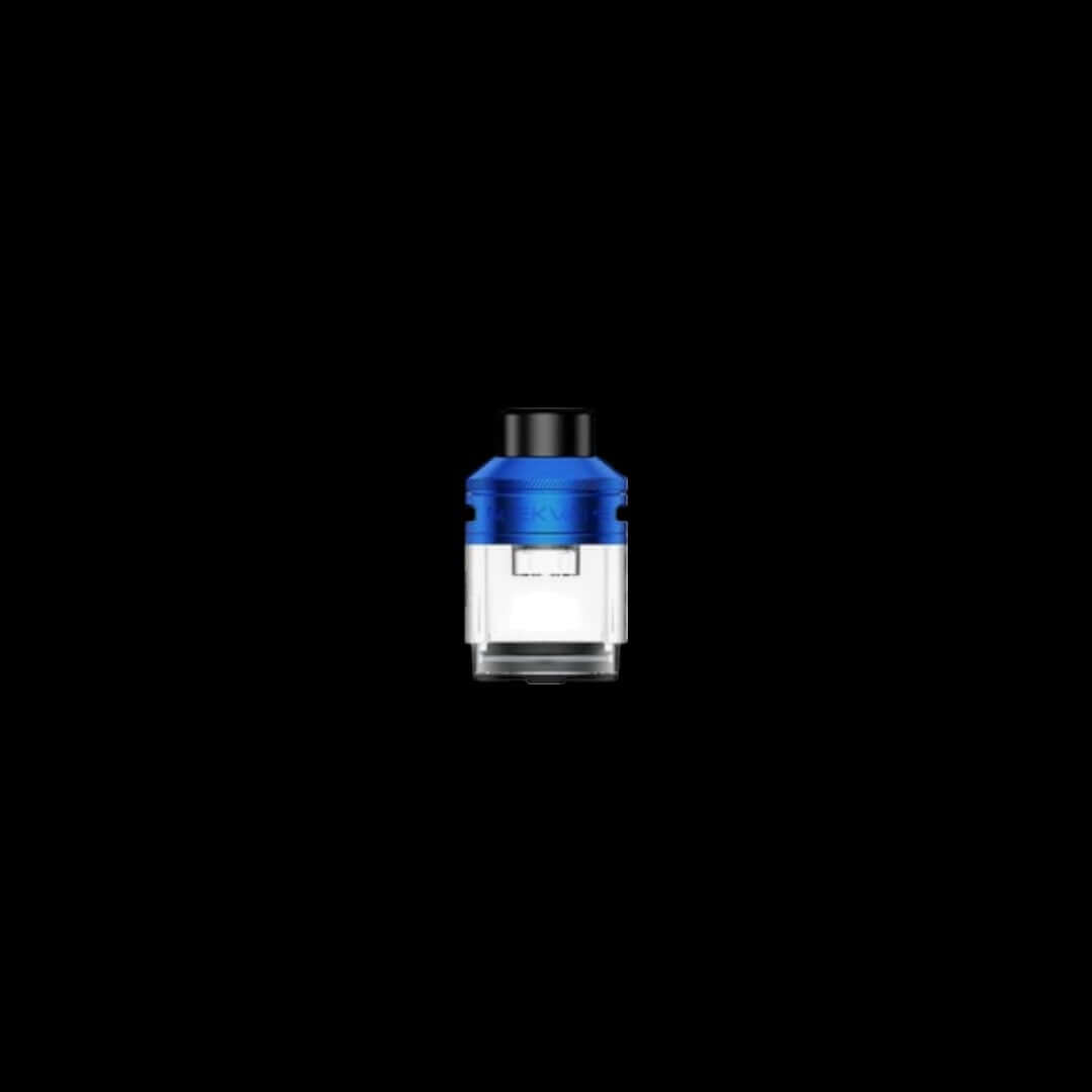 GEEKVAPE E100 Empty Replacement Pod, blue 4.5ml refillable pod, compatible with GEEKVAPE E100 device, reliable replacement for Ontario and Quebec vapers.