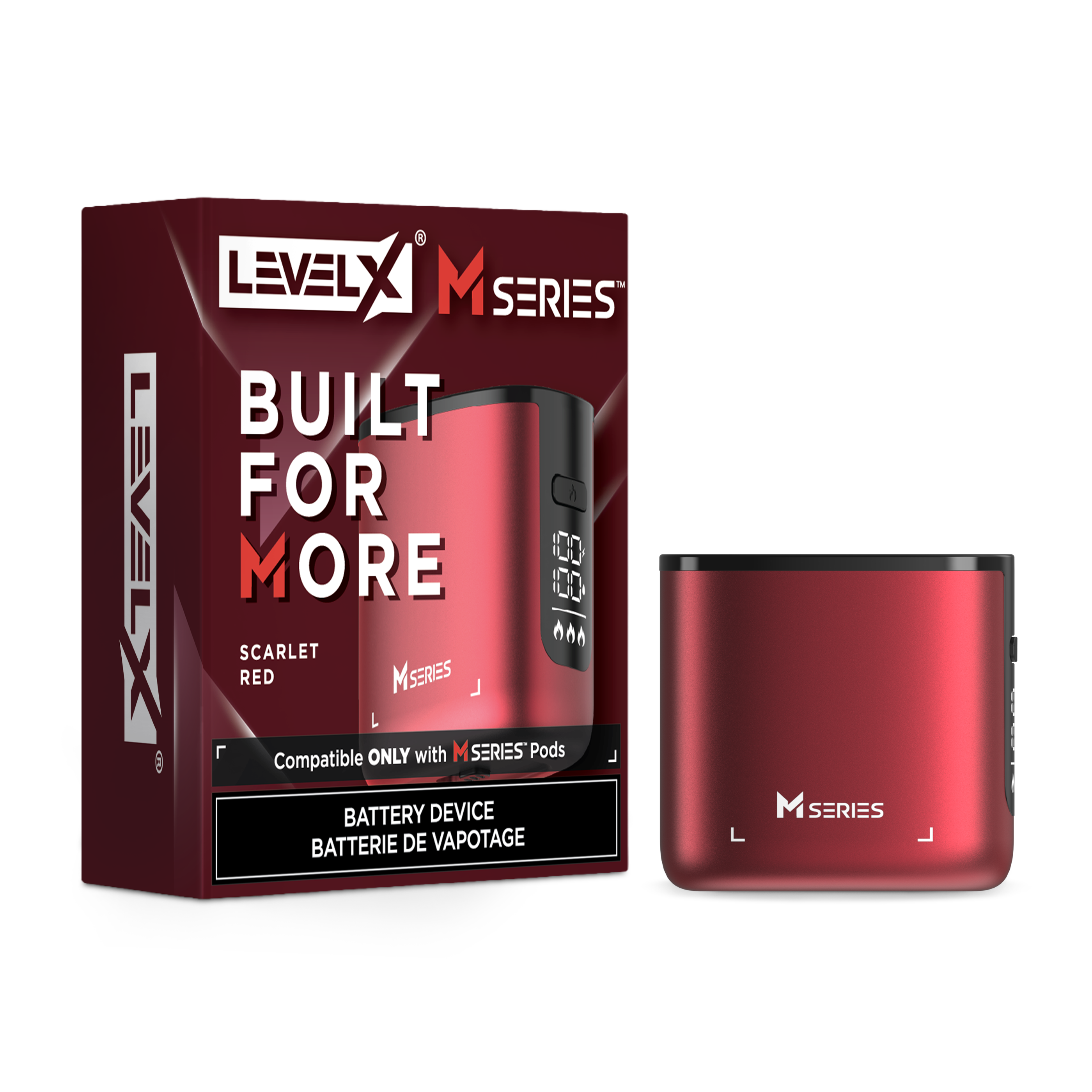 Level X M Series Device Scarlet Red - Supa Vapes