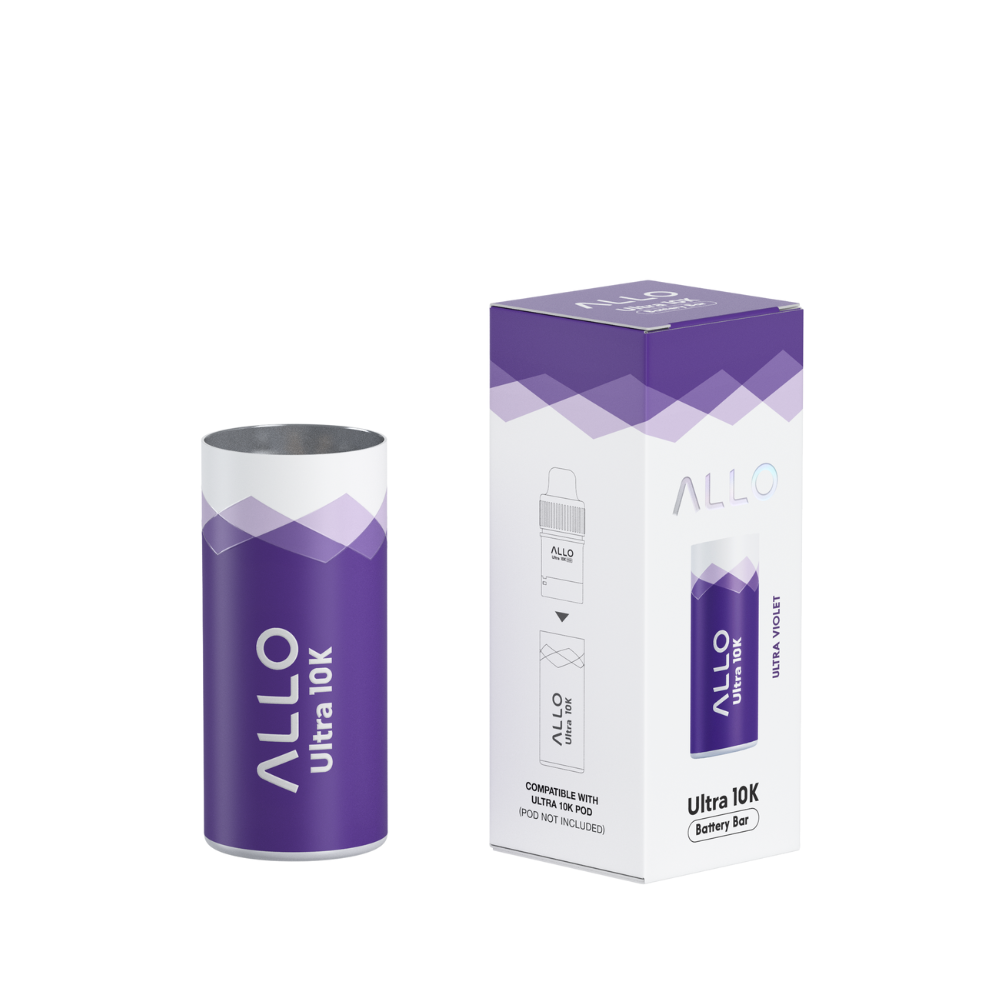 Allo Ultra 10K Battery Bar in Ultra Violet