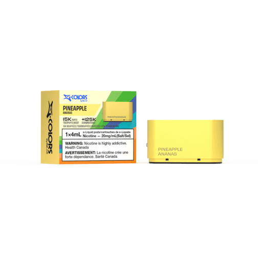 Z-Colors (Zpods) 15K Pods, Orange flavour pod with adjustable wattage technology for customizable vaping, ideal for users in Ontario and Quebec.