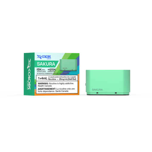 Z-Colors (Zpods) 15K Pod, Pear flavour, adjustable wattage with customizable vaping options, designed for users in Ontario and Quebec.