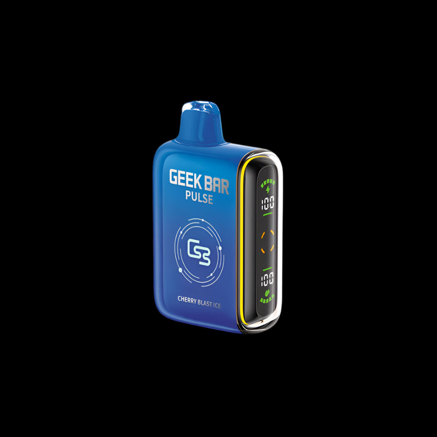 Juicy Peach Ice Geek Bar Pulse 9K – juicy fruit vape pod for Ontario’s ejuice enthusiasts.