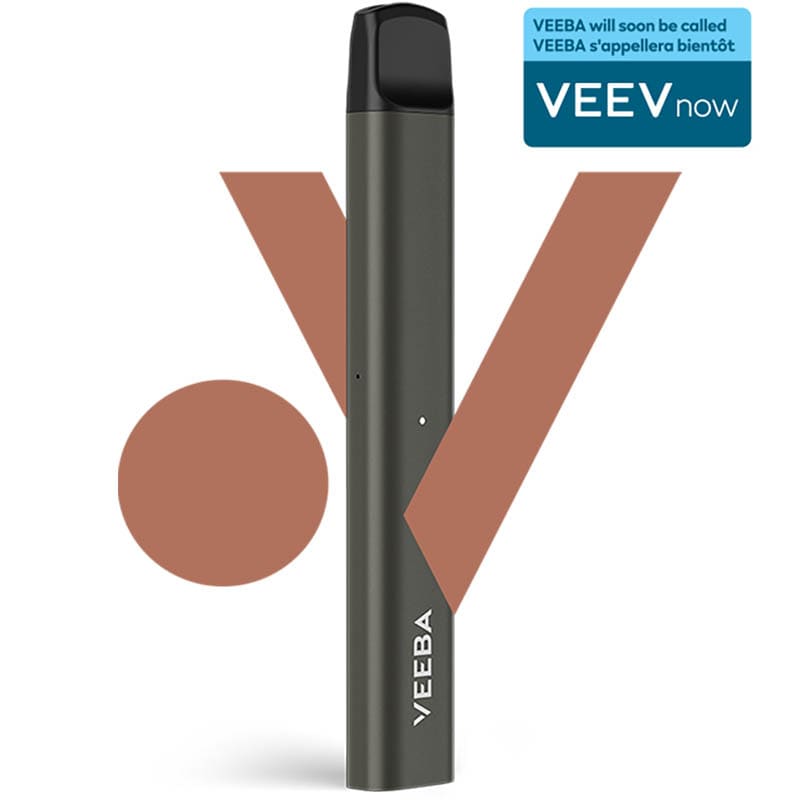 Veev Now 5mL Gold disposable vaping device, mild and flavorful, perfect for discreet on-the-go use, ideal for vapers in Ontario and Quebec.