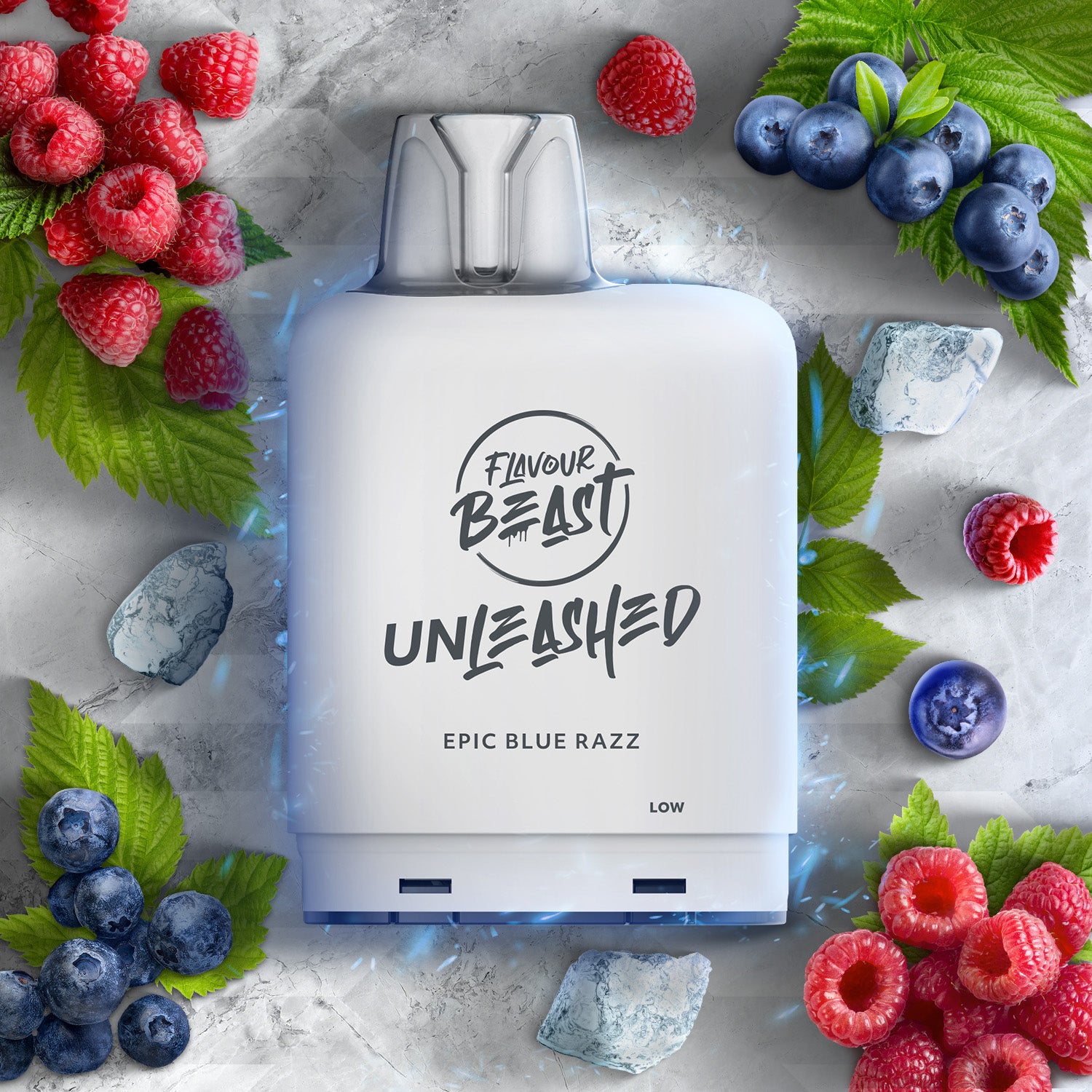 Flavour Beast Level X Unleashed Boost G2 Pod 25K, Epic Banana flavour, powerful 23W Boost Mode, 25,000 puffs, crafted for maximum vaping satisfaction in Ontario and Quebec.