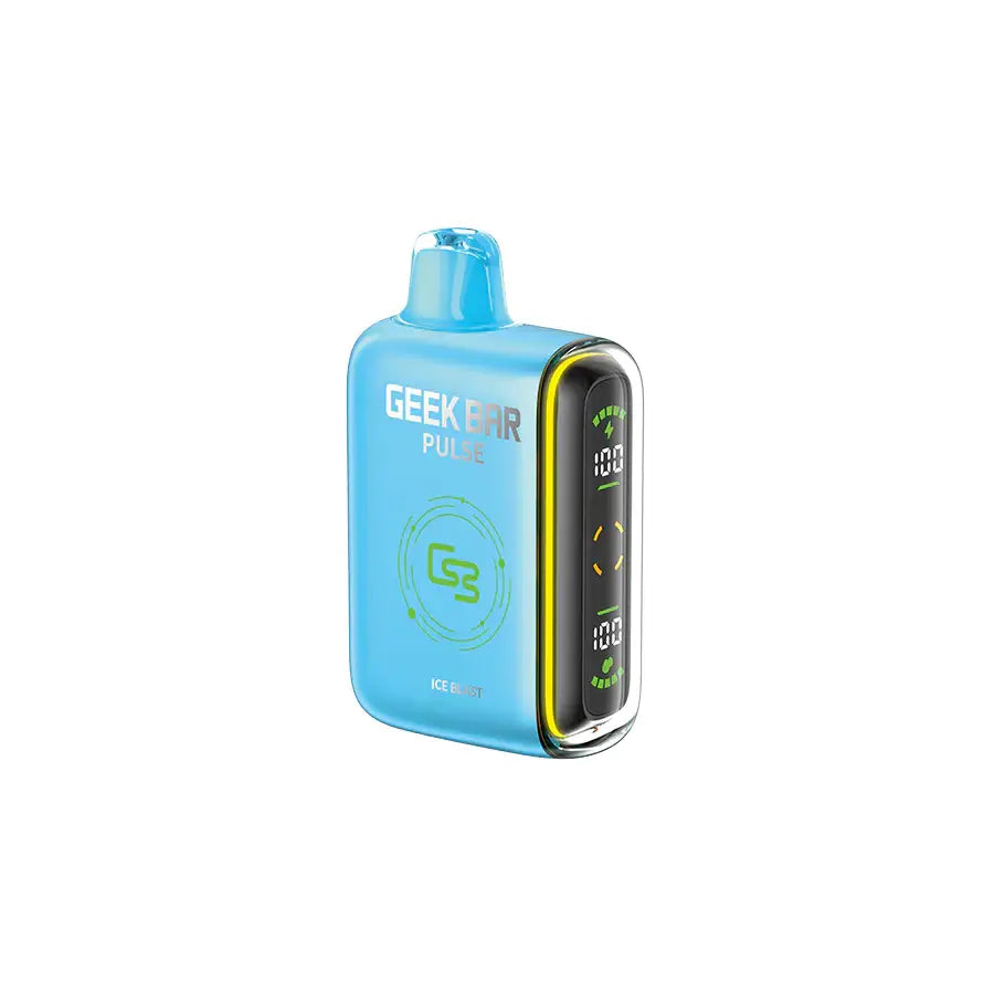 Geek Bar Pulse 9K, Berry Trio Ice flavour disposable vape with adjustable airflow and Boost Mode, long-lasting satisfaction, ideal for Ontario and Quebec vapers.