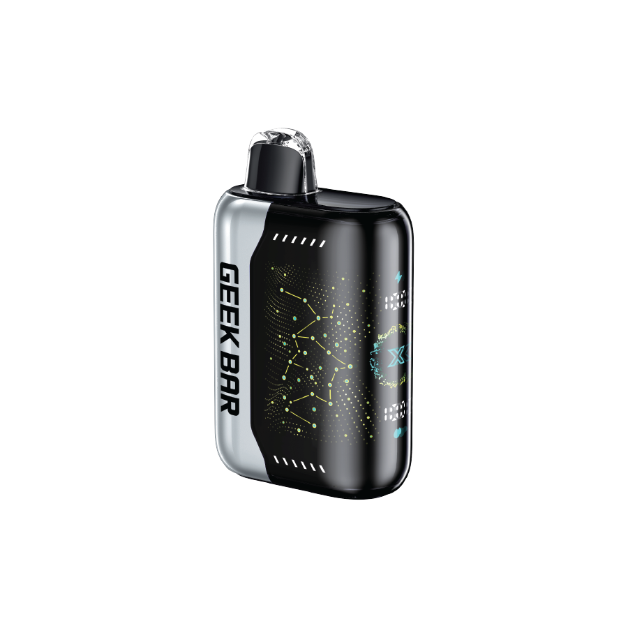 Geek Bar Pulse X 25K, Sour Blue Ice flavour, smooth icy menthol hits with up to 25,000 puffs and adjustable airflow for a customised vape, ideal for Ontario and Quebec vapers.