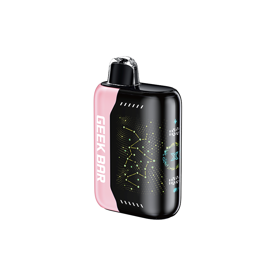 Geek Bar Pulse X 25K, Tropical Orange Ice flavour, refreshing citrus and cool ice notes, smooth vaping experience, ideal for Ontario and Quebec customers.