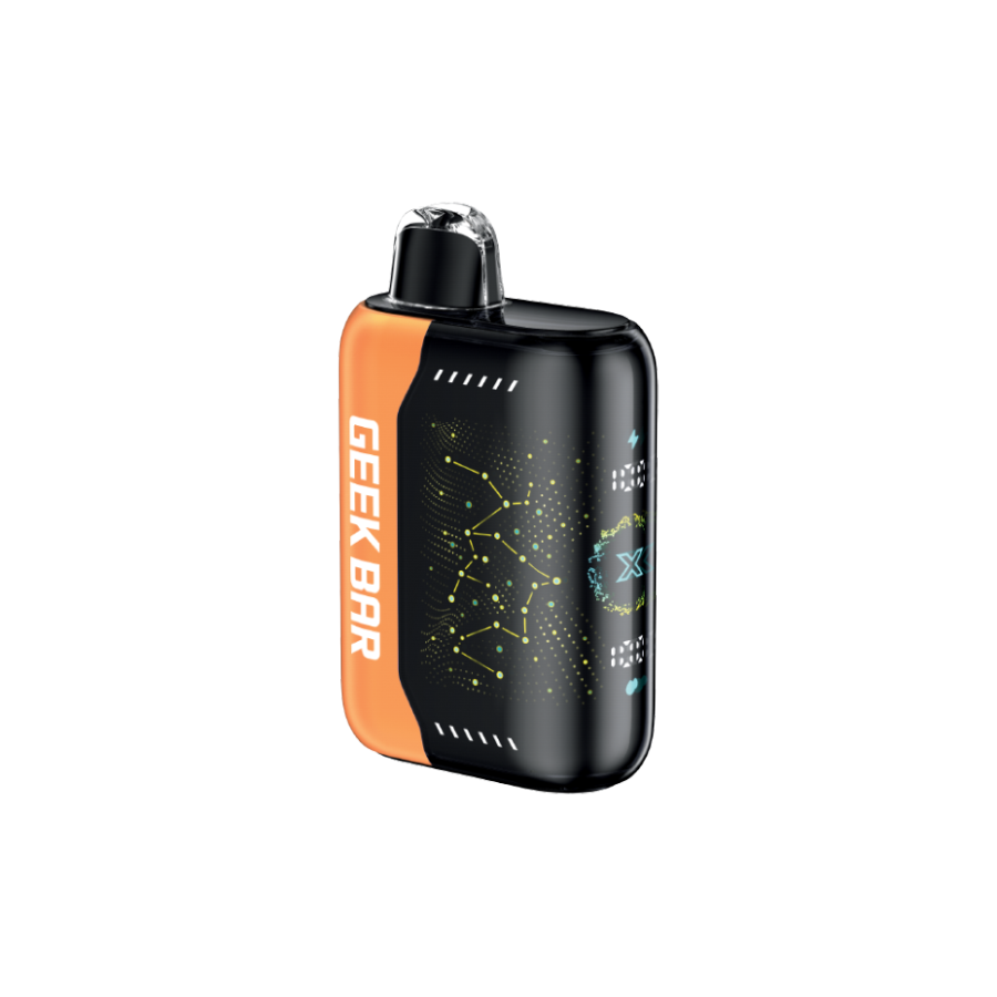 Geek Bar Pulse X 25K, Root Ice flavour with rich chilled menthol notes, delivering a smooth and refreshing vape experience, ideal for Ontario and Quebec customers.