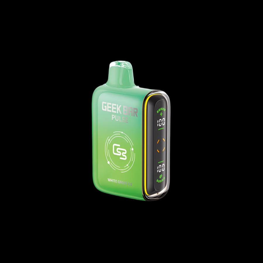 Peach Nectarine Ice Geek Bar Pulse 9K vape – premium blend pod device popular across Ontario.