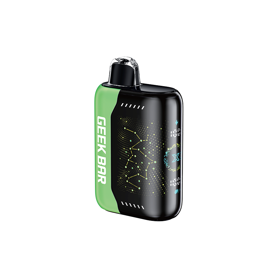 Geek Bar Pulse X 25K Strawberry Twist Ice flavour disposable vape, smooth nicotine delivery, refreshing icy strawberry notes, designed for vapers in Ontario and Quebec.