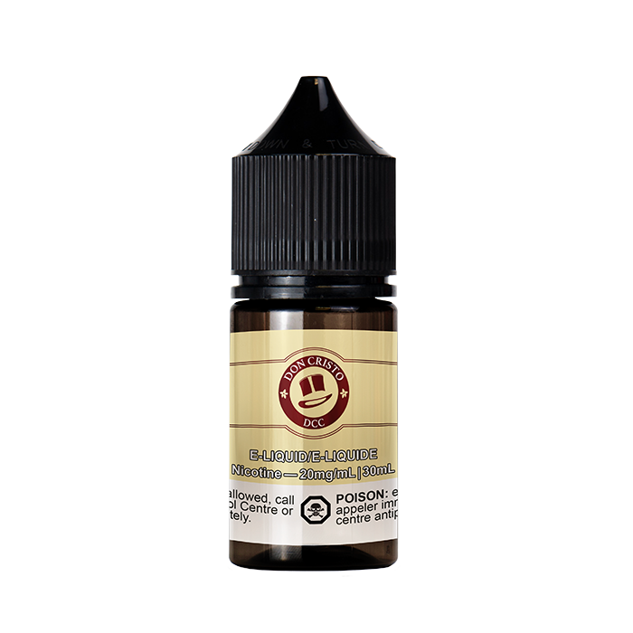 Don Cristo Salt NIC, Maple flavour, 20mg nicotine strength, smooth and decadent vape with bold tobacco and rich sweet maple syrup, designed for Ontario and Quebec vapers.