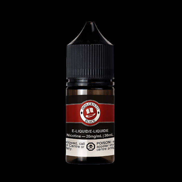 Don Cristo salt INC Black 20mg - luxury tobacco salt nicotine vape juice, available in Hawkesbury, Ottawa, and across Ontario.