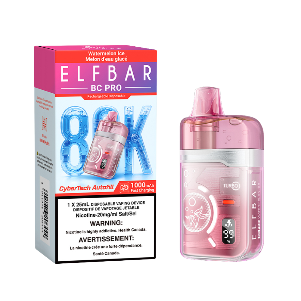 ELFBAR BC PRO 80K Disposable Vape - 80,000 Puffs | 25mL Hybrid E-Cigarette