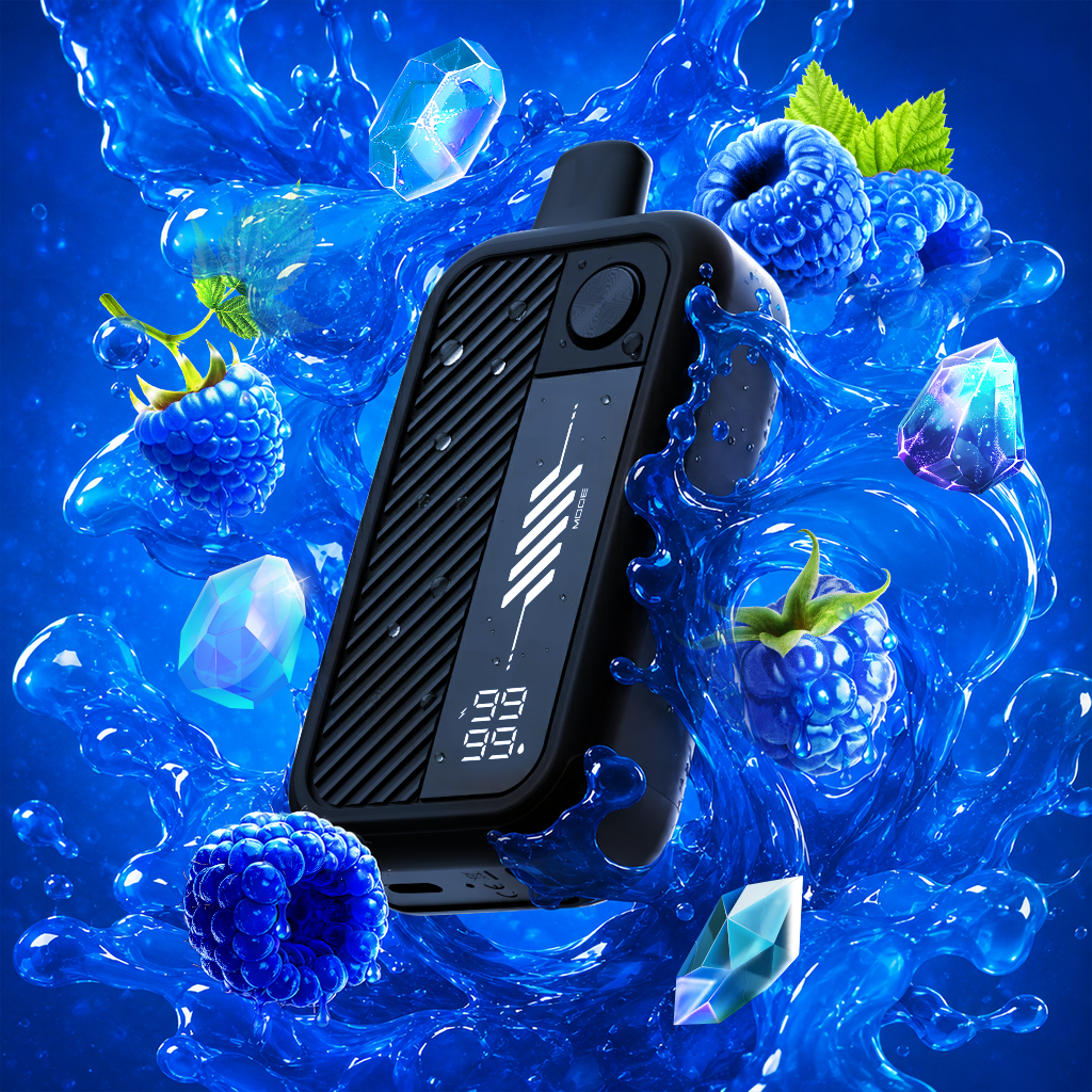 Flavour Beast Mode Max 3 - Gushin Series (60K Disposable Vape) in Blue Razz flavour | Supa Vapes Canada