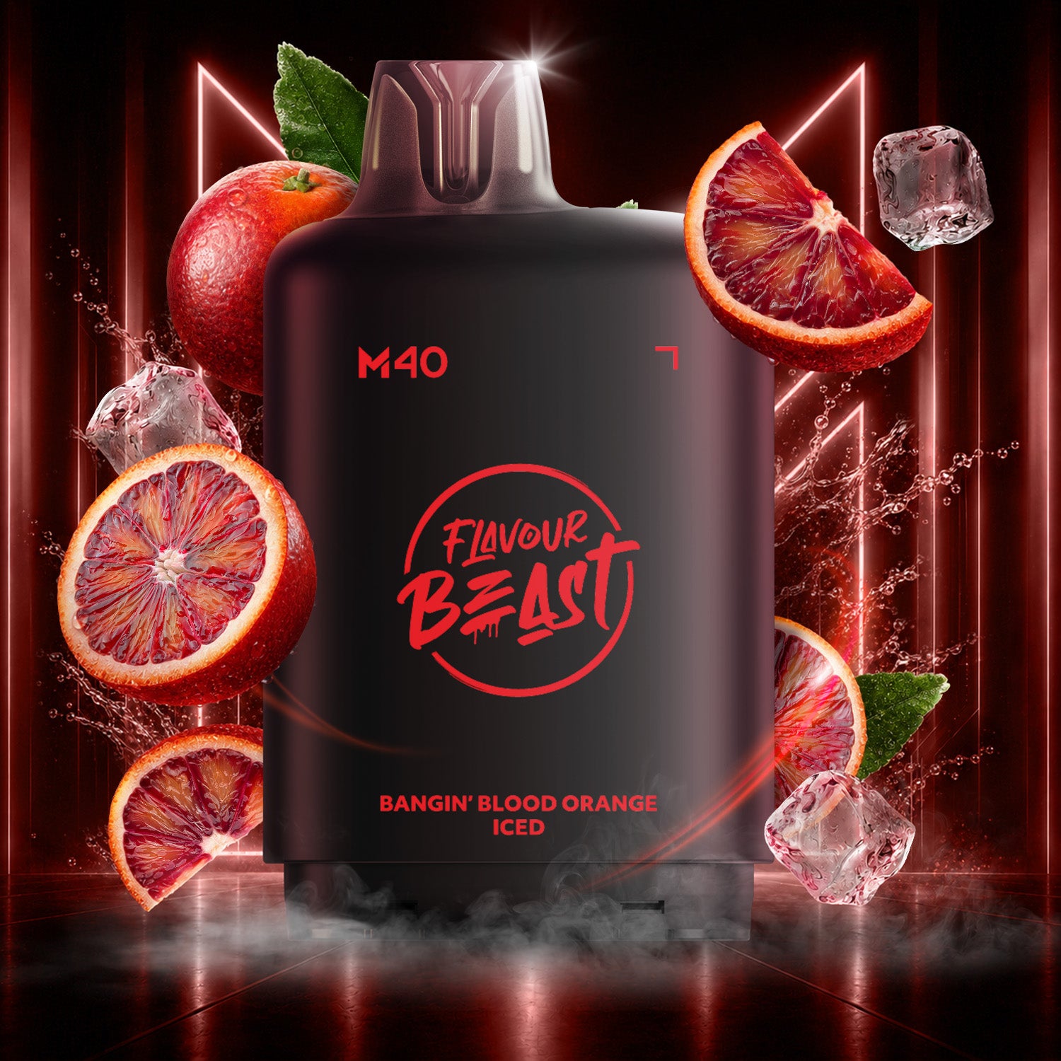 Flavour Beast Level X M Series 40mL Pod Bangin' Blood Orange Iced - Supa Vapes