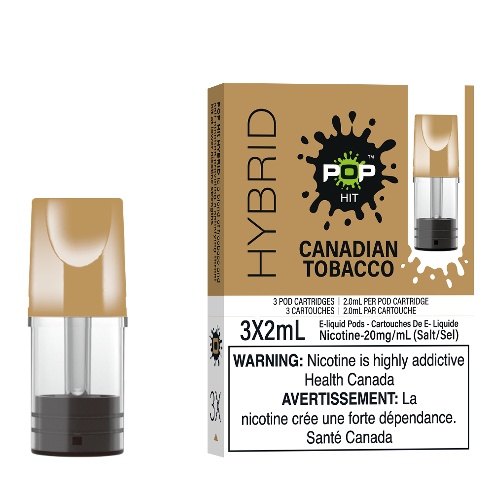 Pop Pods Canadian Tobacco STLTH-compatible pods 5-pack