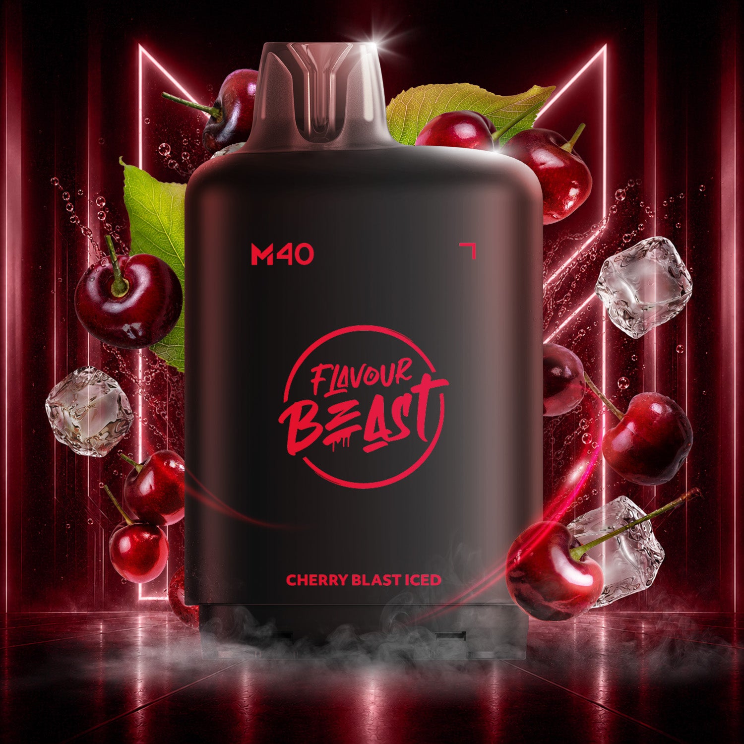Flavour Beast Level X M Series 40mL Pod Cherry Blast Iced - Supa Vapes