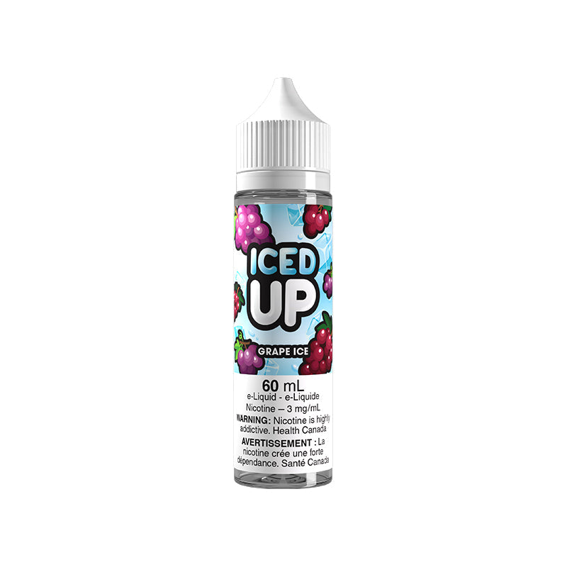 Iced Up Freebase 60mL — Grape Ice