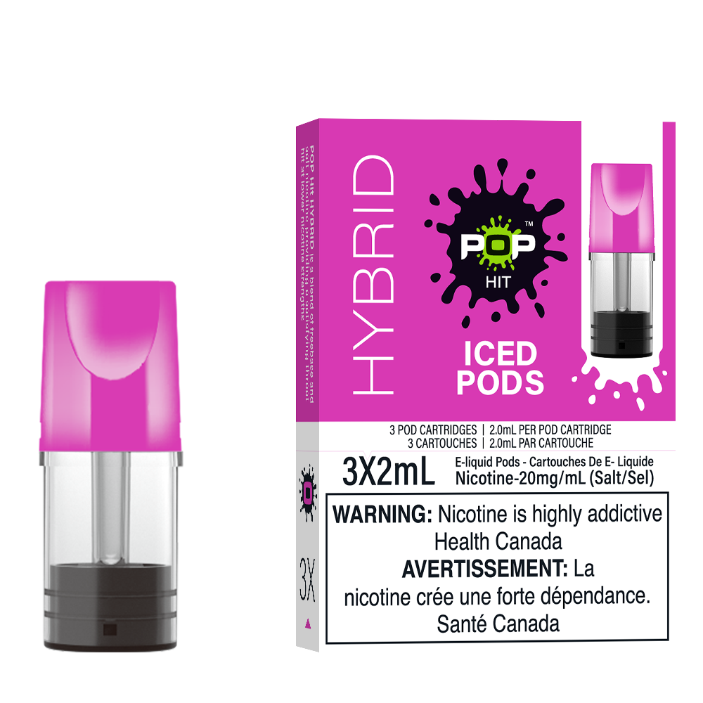 Pop Pods Iced Pods STLTH-compatible pods 5-pack