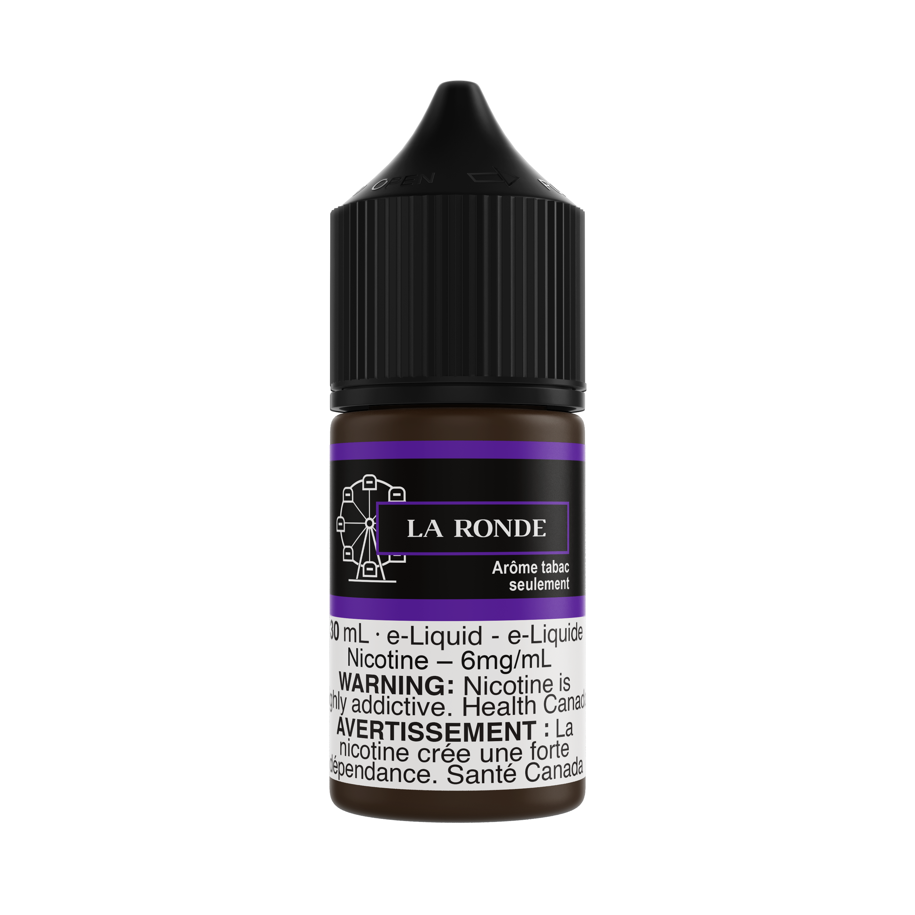 MTL Original Freebase 50/50 e-liquid, 30mL bottle, smooth Montreal-inspired blend for mouth-to-lung vaping.