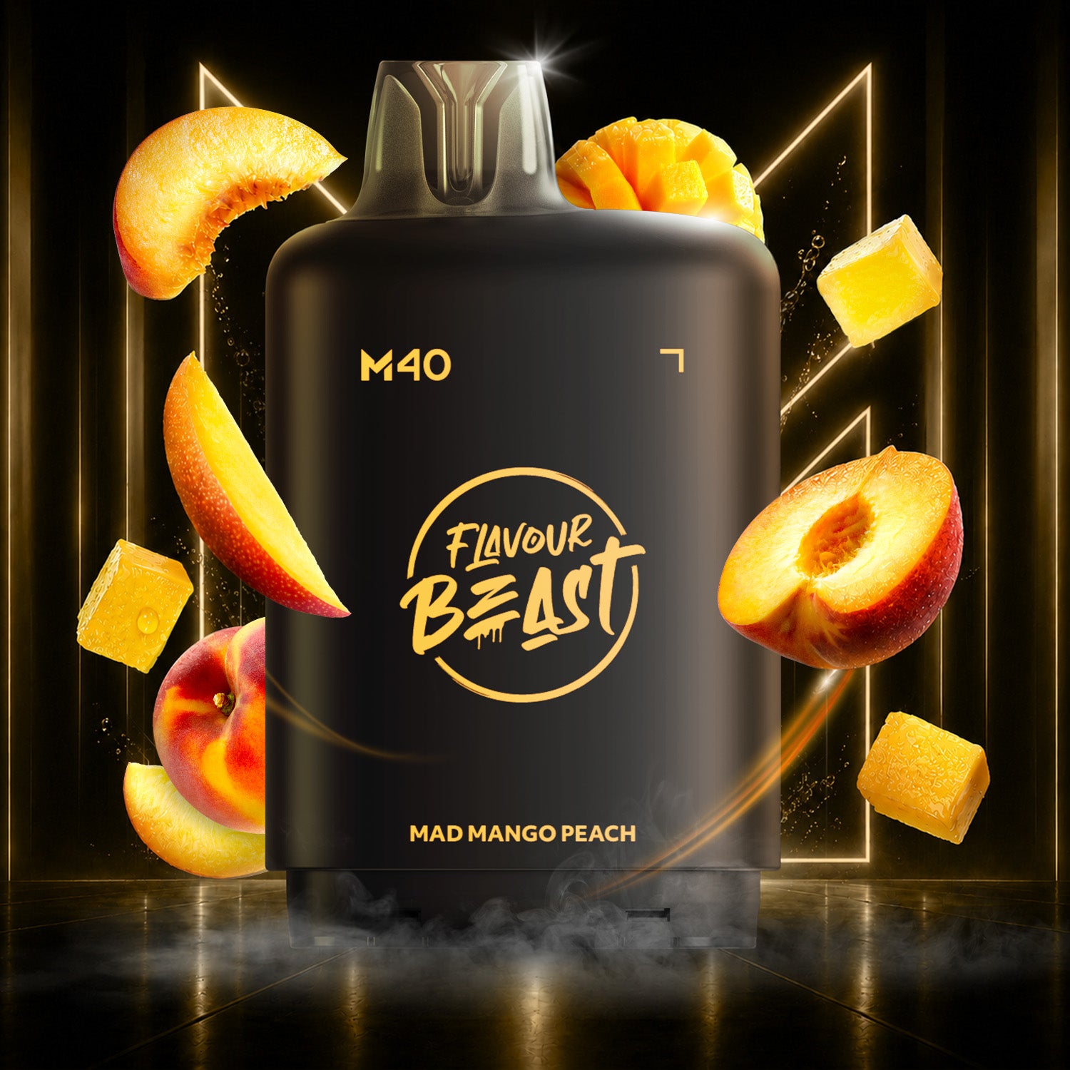Flavour Beast Level X M Series 40mL Pod Mad Mango Peach - Supa Vapes