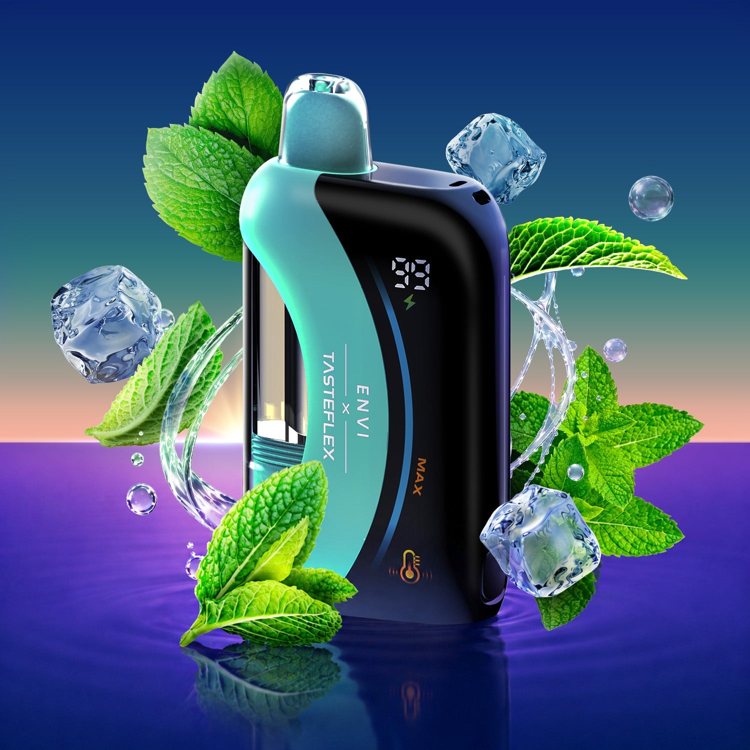 Envi X TasteFlex 125K Miami Mint Ice Disposable Vape - Supa Vapes