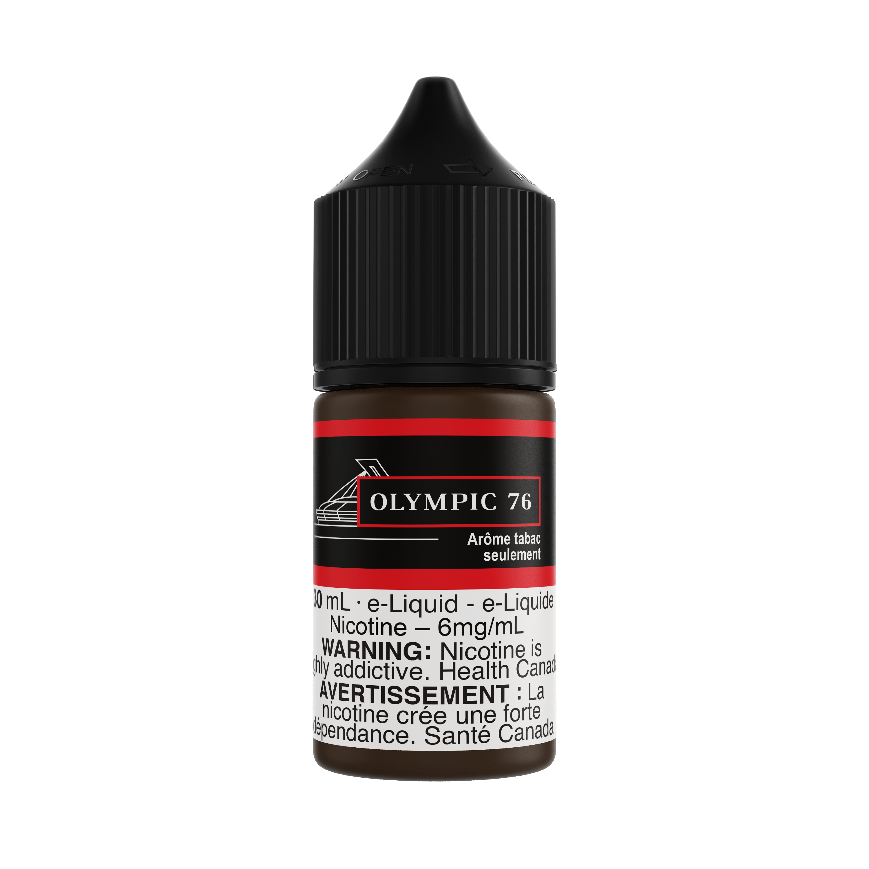 MTL Original Freebase 50/50 e-liquid, 30mL bottle, smooth Montreal-inspired blend for mouth-to-lung vaping.