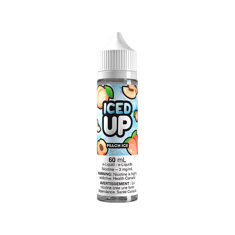 Iced Up Freebase 60mL — Peach Ice