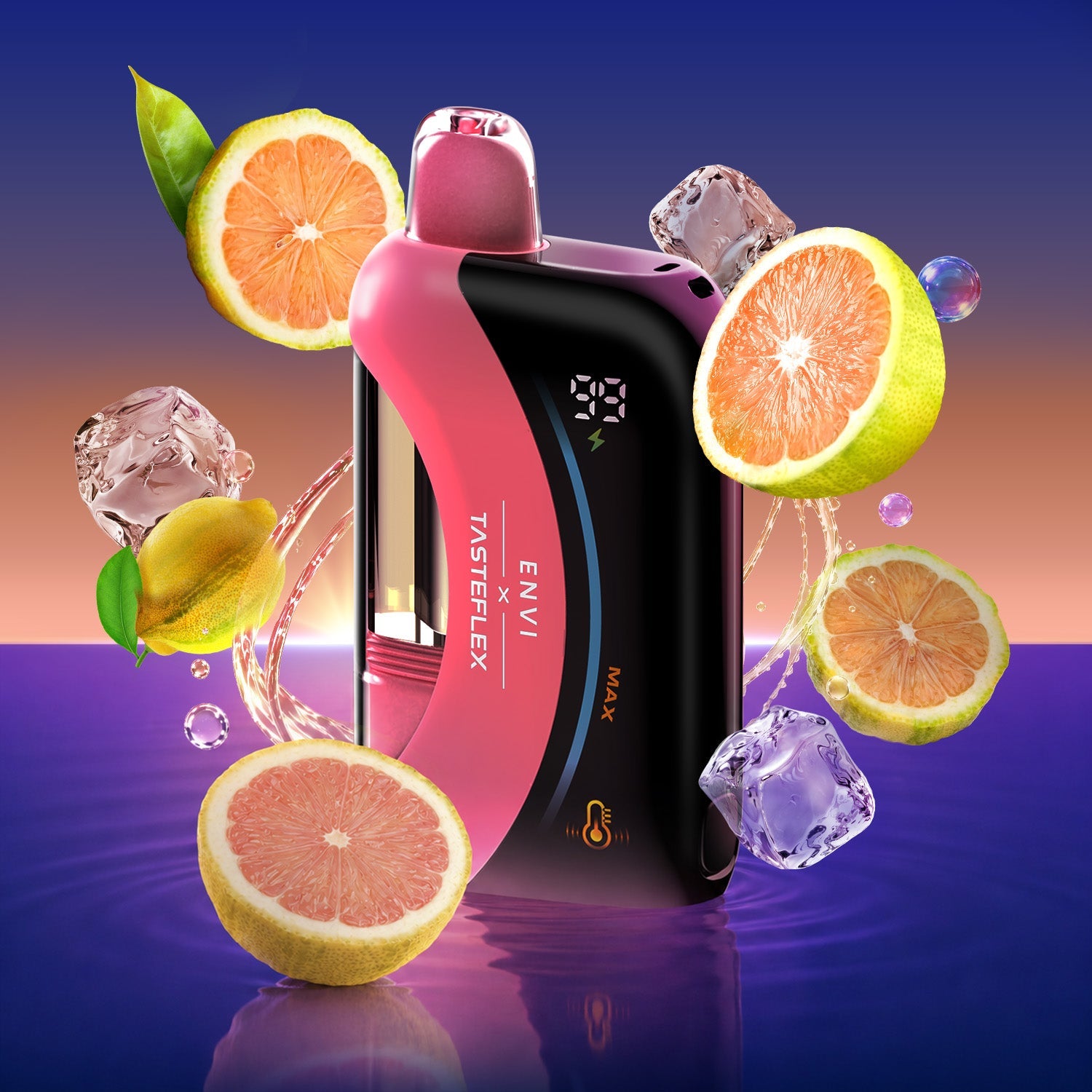 Envi X TasteFlex 125K Pink Lemon Ice Disposable Vape - Supa Vapes
