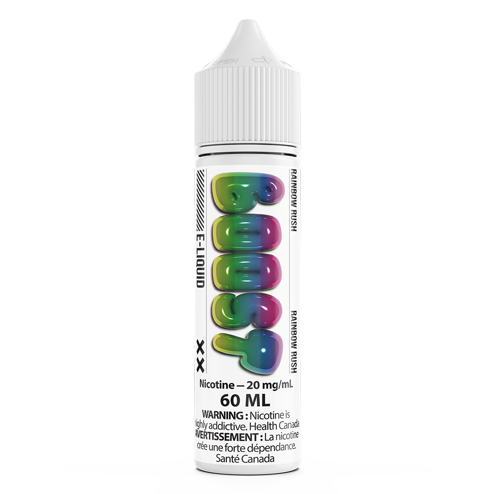 Gummy BOOST Rainbow Rush 60mL salt nic e-liquid