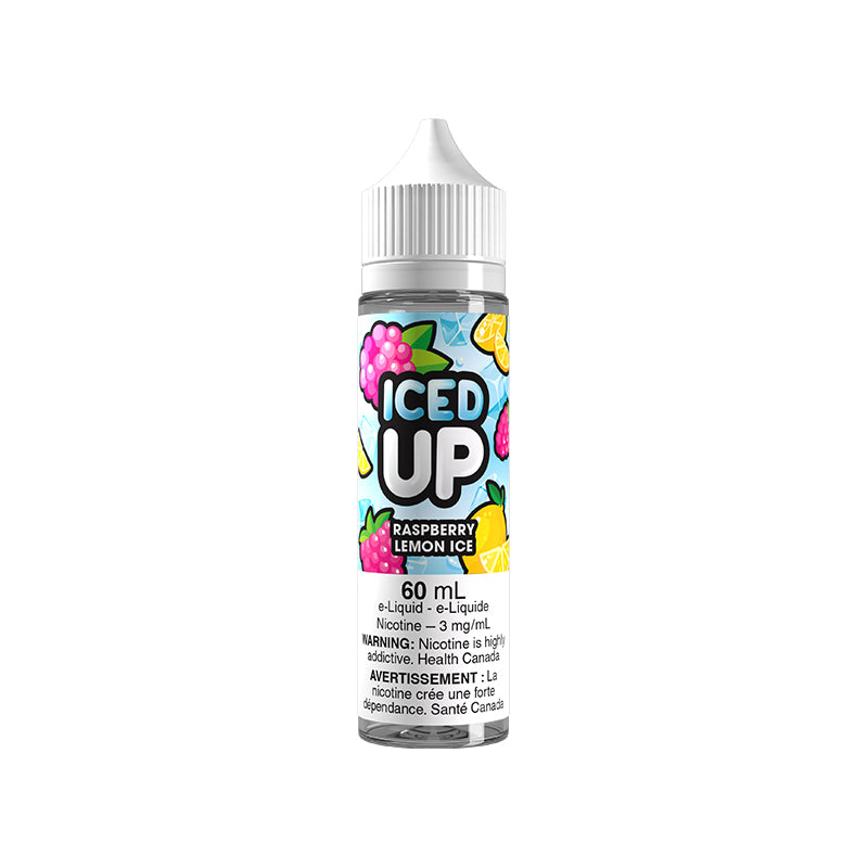 Iced Up Freebase 60mL — Raspberry Lemon Ice