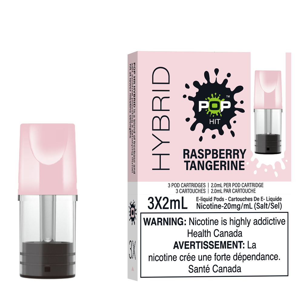Pop Pods Raspberry Tangerine STLTH-compatible pods 5-pack