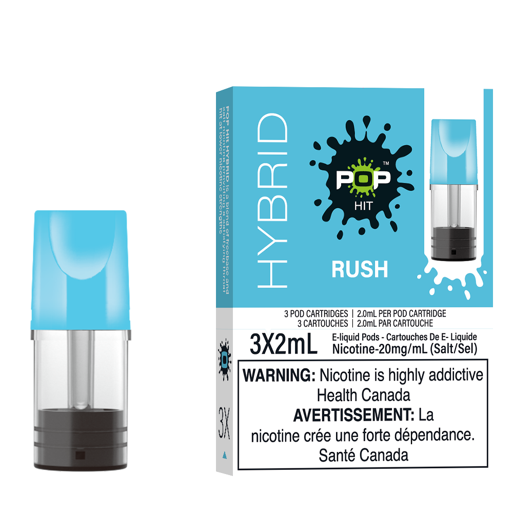 Pop Pods Rush STLTH-compatible pods 5-pack