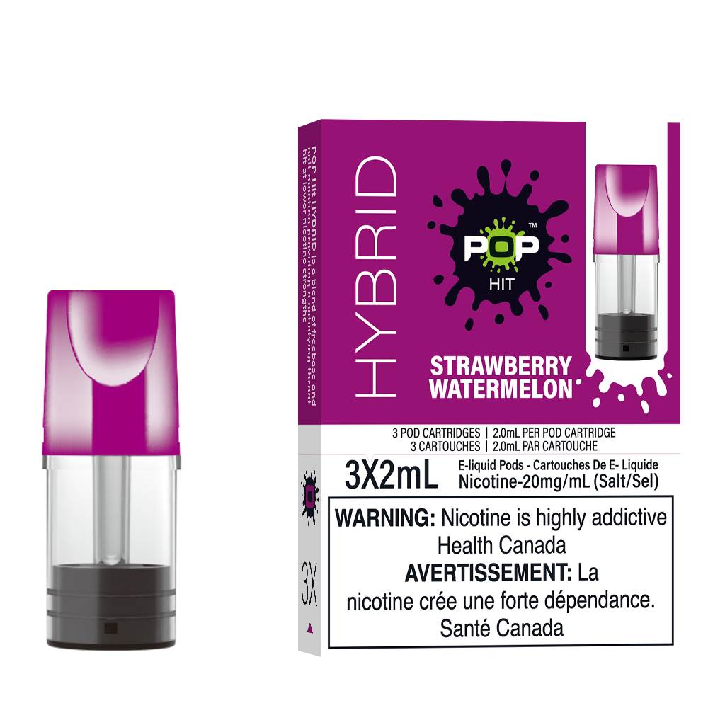 Pop Pods Strawberry Watermelon STLTH-compatible pods 5-pack