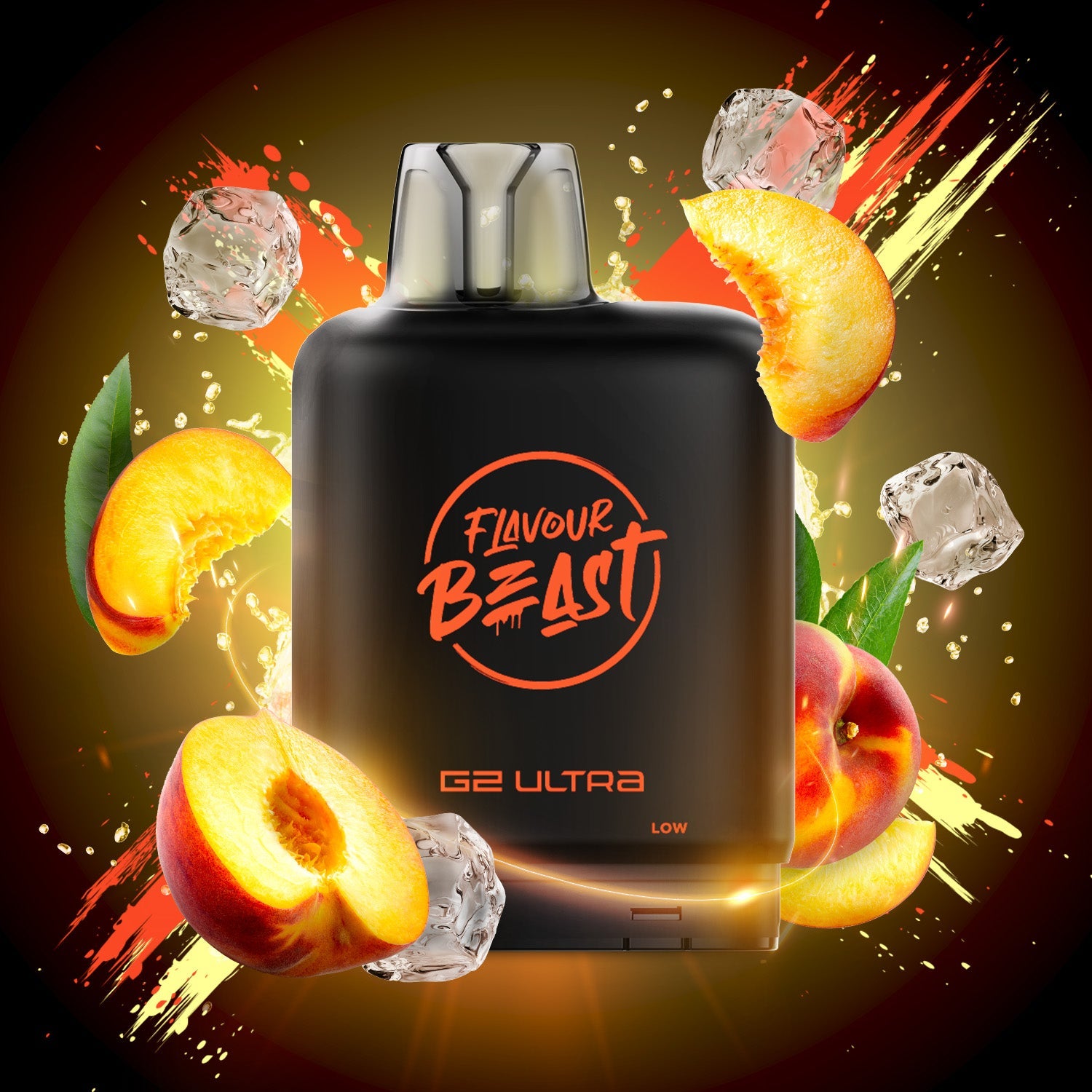 Flavour Beast Level X G2 Ultra Pod Iced - Super S. Peach Iced