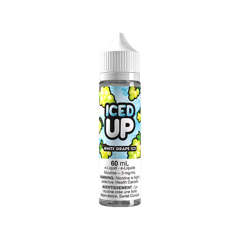 Iced Up Freebase 60mL — White Grape Ice