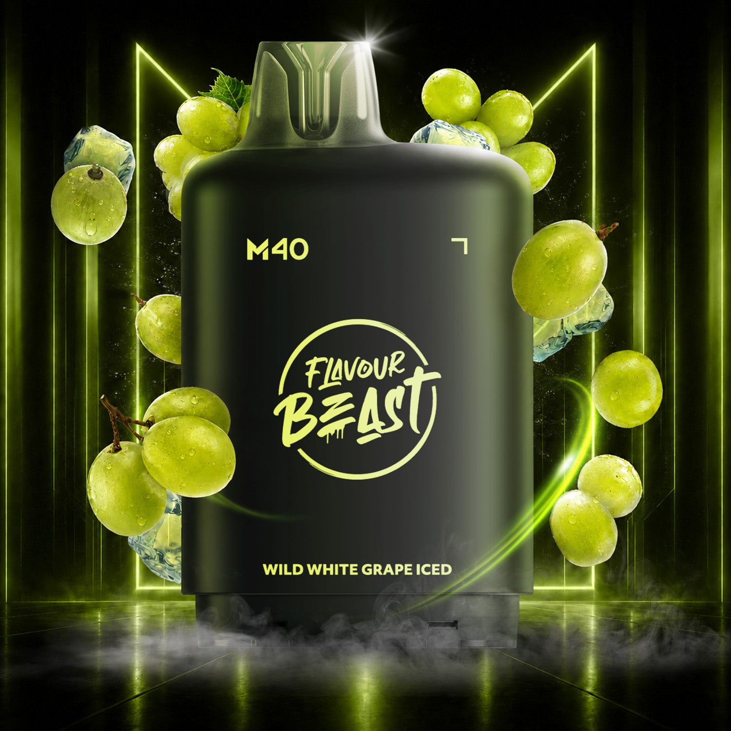 Flavour Beast Level X M Series 40mL Pod Wild White Grape Iced - Supa Vapes
