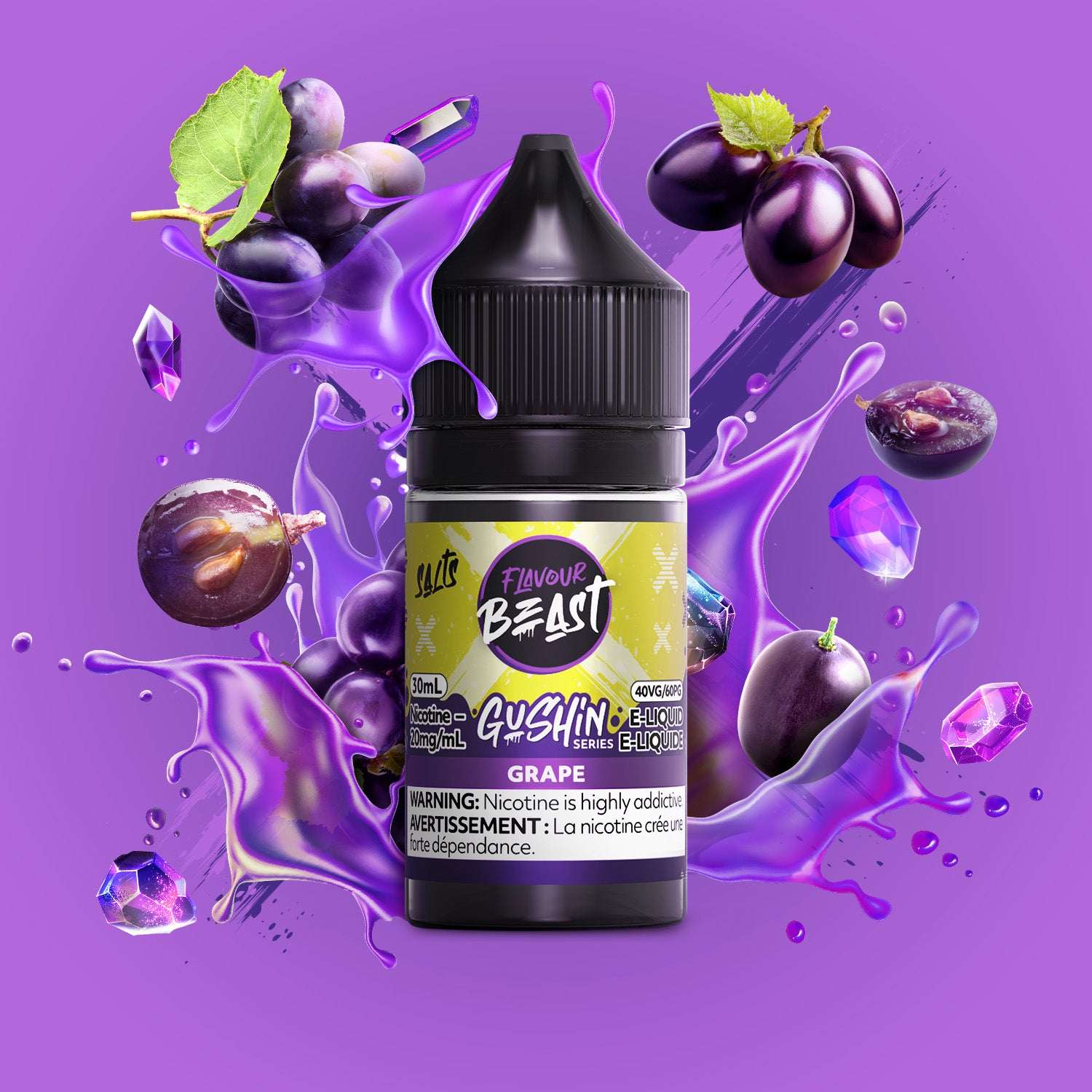 Flavour Beast Gushin Salt E-Liquid (30mL)