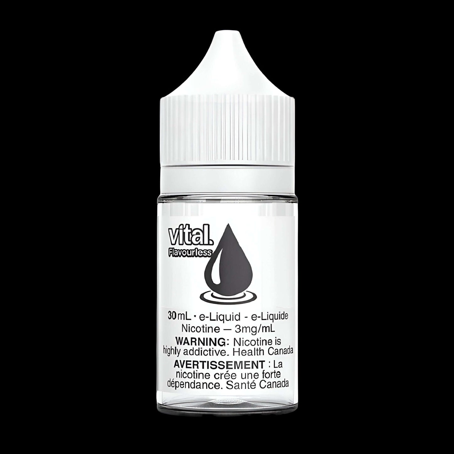 VITAL 30ML Flavourless 0 mg - premium vape product available in Hawkesbury, Ottawa, and across Ontario.