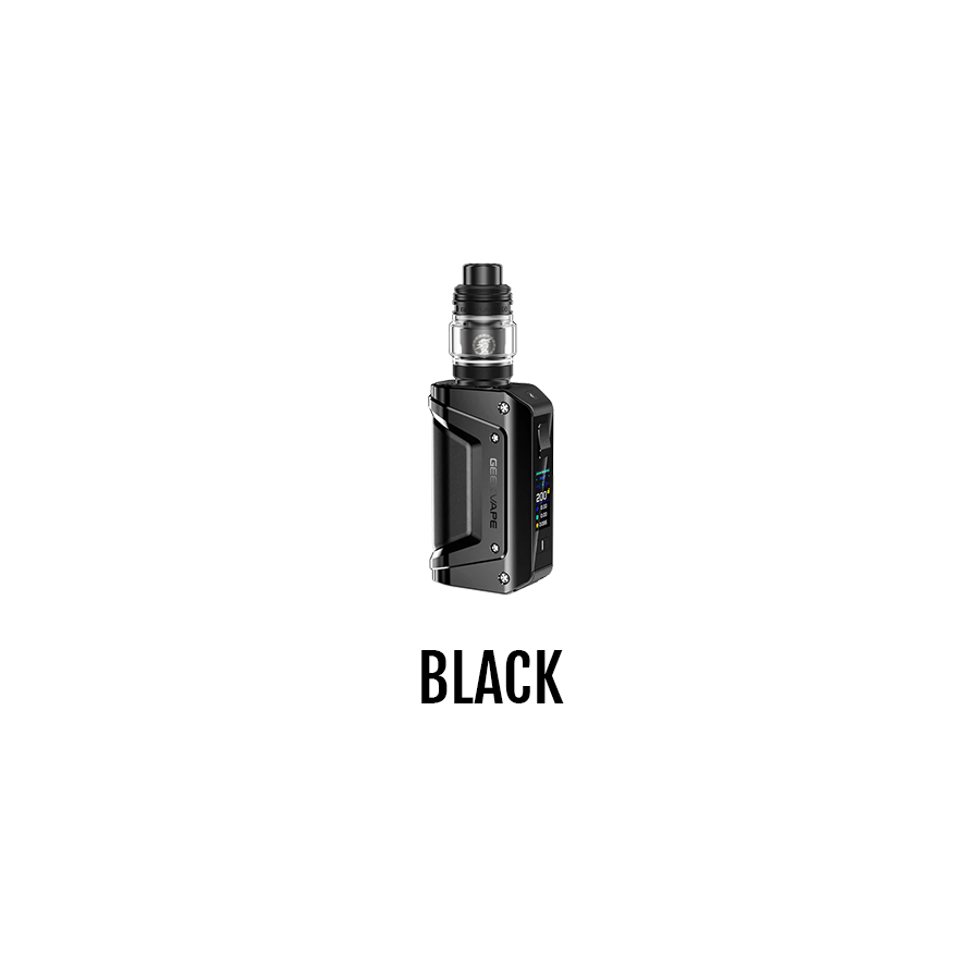 GEEKVAPE Aegis Legend 3 Starter Kit, Blue finish, featuring fast charge, leakproof airflow, and superior flavor, ideal for Ontario and Quebec vapers.