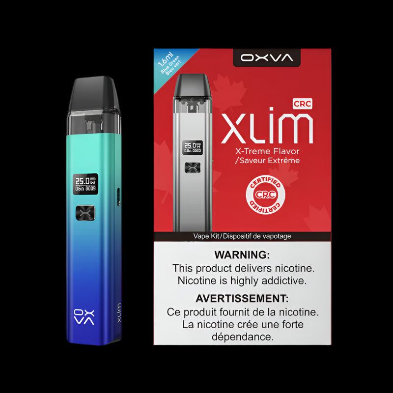 Hardware & Accessories Colours: Blue Green OXVA xlim | Supa Vapes - Hawkesbury, Ottawa & Ontario Vape Shop