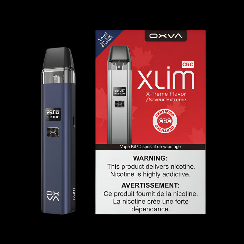 Hardware & Accessories Colours: Dark Blue OXVA xlim | Supa Vapes - Hawkesbury, Ottawa & Ontario Vape Shop