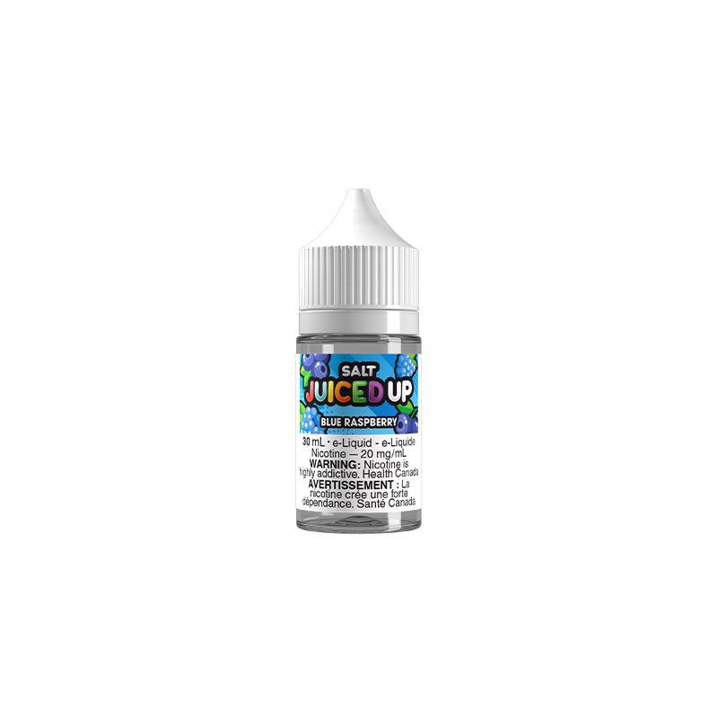 Juiced Up Salt Nic E-Liquid 30mL — Blue Raspberry