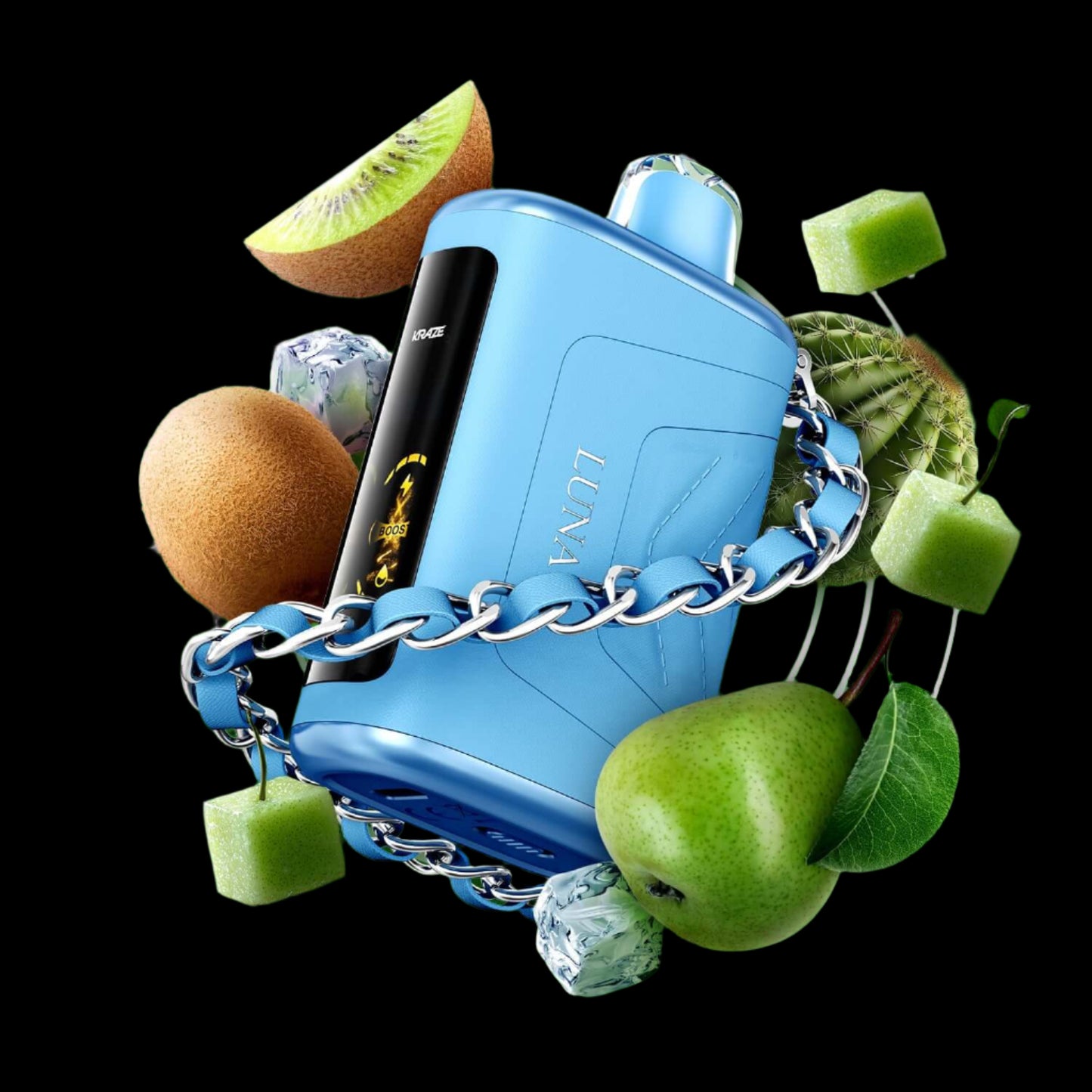 KRAZE luna Lemon Lime Bae Ice - premium flavor-packed disposable vape by KRAZE Luna, available in Hawkesbury, Ottawa, and across Ontario.