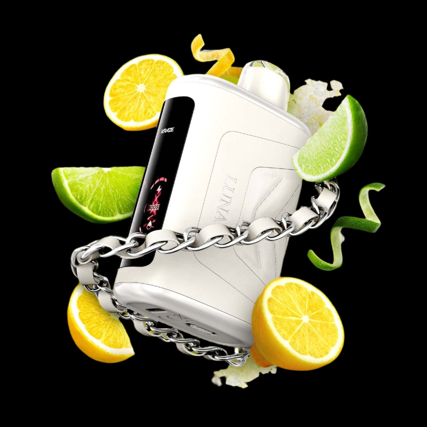 KRAZE luna Ruby Peach Watermelon Ice - premium flavor-packed disposable vape by KRAZE Luna, available in Hawkesbury, Ottawa, and across Ontario.