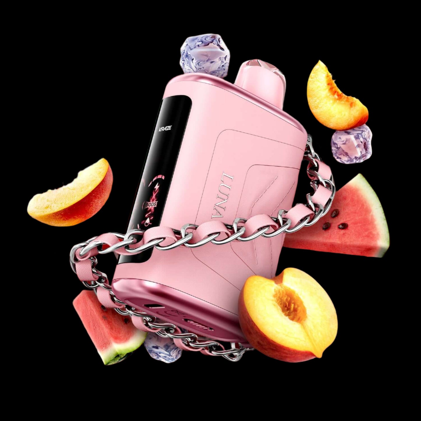 KRAZE luna Topaz Banana Ice - premium flavor-packed disposable vape by KRAZE Luna, available in Hawkesbury, Ottawa, and across Ontario.