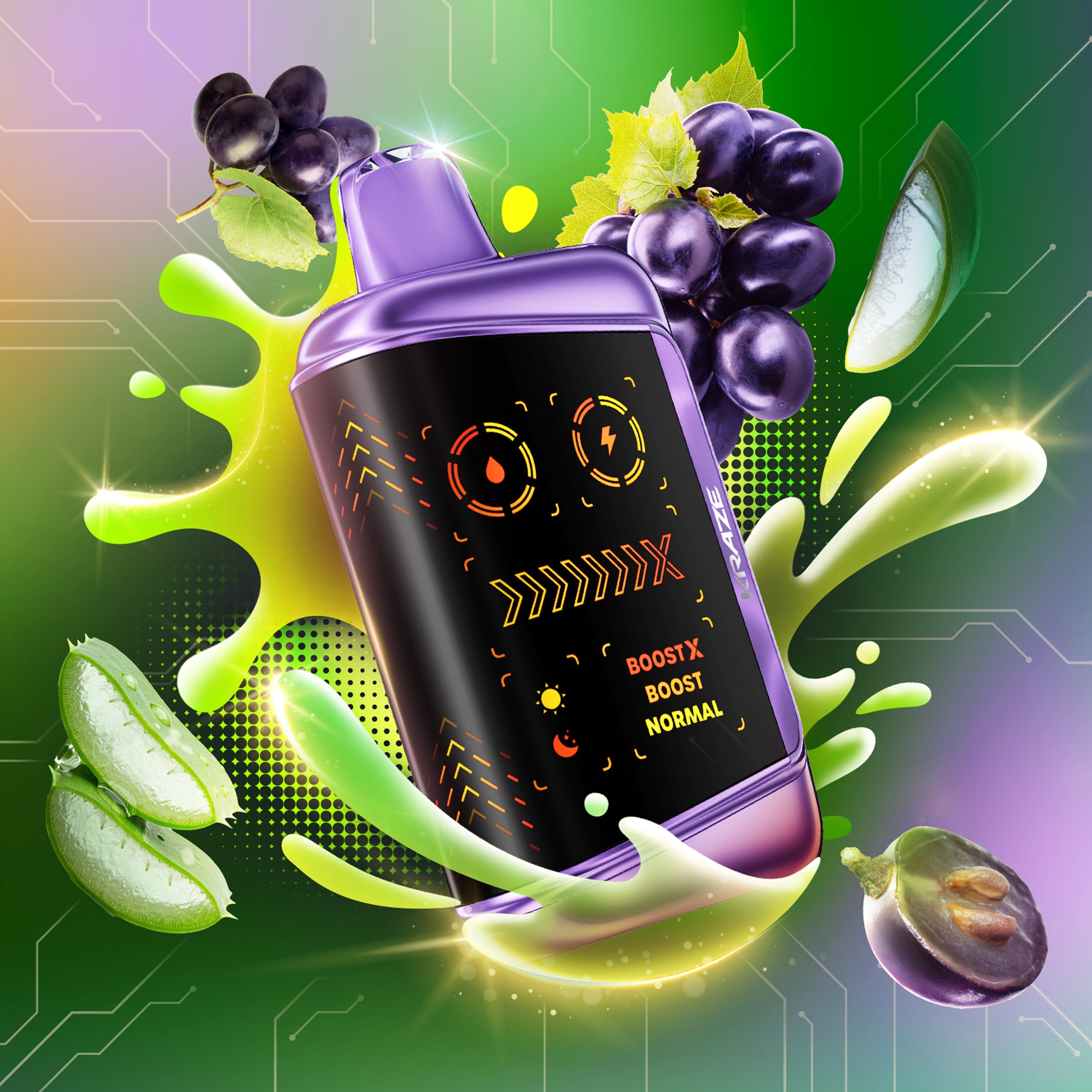 Kraze 48K 20mg Tangy Aloe Grape